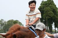 子供乗馬＆馬車体験