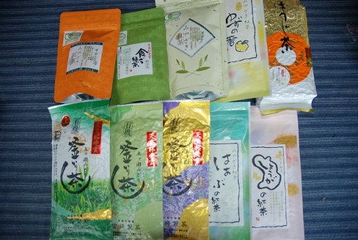 五ヶ瀬町の釜炒り茶『宮崎茶房』・商品の種類は10種類以上