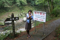 高千穂巡り・天岩戸神社天安河原道中