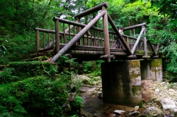 尾鈴山瀑布群 〜 滝めぐり・移動中