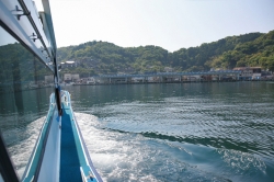島野浦・高速艇の風景