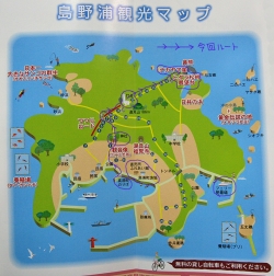 島野浦・地図