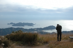 島野浦島・鏡山より