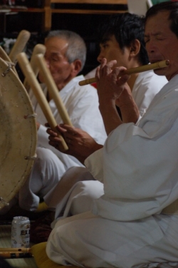 高千穂夜神楽・神楽の様子