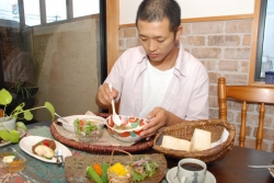 まめんち母さん・グリーンカレー