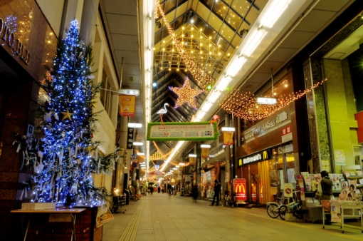 宮崎クリスマスイルミネーション特集・宮崎市『中心市街地・商店街』
