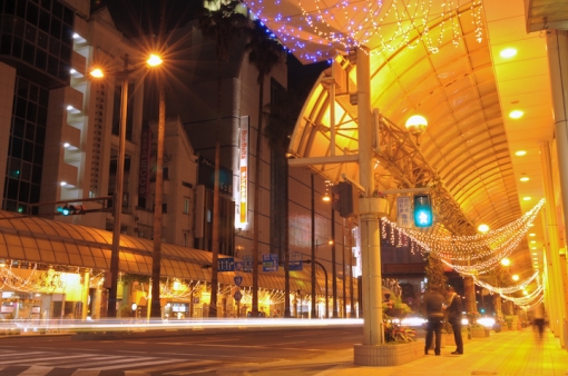 宮崎クリスマスイルミネーション特集・宮崎市『中心市街地・商店街』