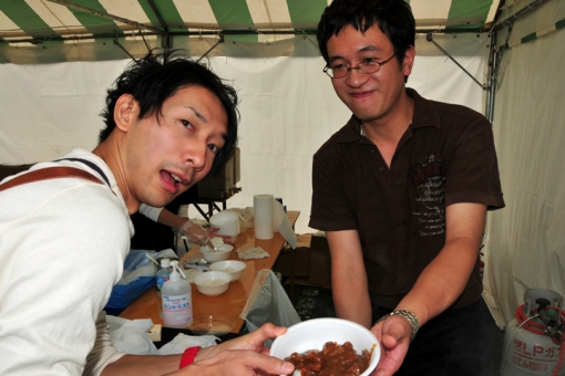 2011九州ご当地グルメin阿蘇・スジ肉馬カレー