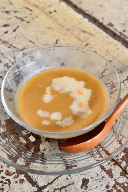 tian tian･レンゲ豆と人参のスープ