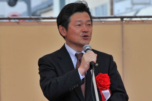 B級グルメin延岡・首藤延岡市長