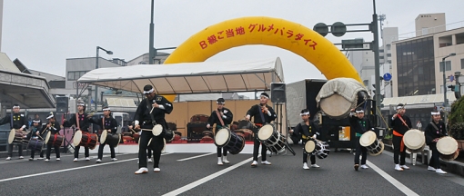 B級グルメin延岡・和太鼓巴塾