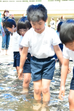 間門小学校・タッチングプール38