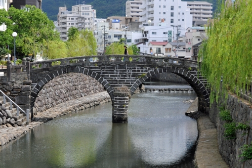 長崎を「さるく」〜1日でまわれる長崎有名観光スポット・眼鏡橋