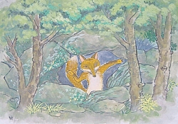 延岡の語り部『萌ぎの会』〜太郎兵衛狐の腰かけ岩