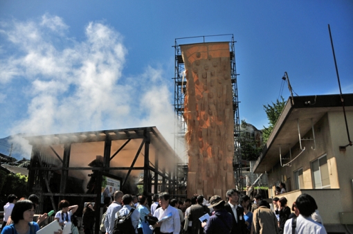 別府現代芸術フェスティバル2012 別府混浴温泉世界 内覧バスツアー 鉄輪地区「チウ・ジージエ」