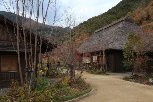 冬の西米良村「グルメ散策」〜 おがわ作小屋村