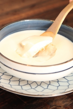 ここちカフェむすびの・ここち蒸しセット手作り豆腐