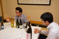 三蔵鼎談・ひでじビールレッドアイ試飲風景