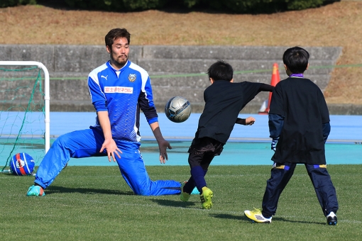 Miyazaki ream Fes.2014〜Jリーガー「サッカー教室」