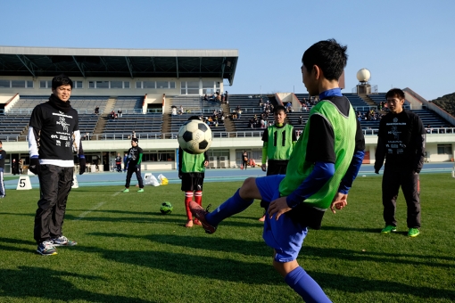 Miyazaki ream Fes.2014〜Jリーガー「サッカー教室」