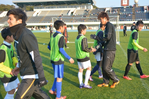 Miyazaki ream Fes.2014〜Jリーガー「サッカー教室」