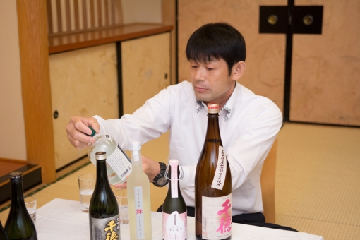 三蔵鼎談・佐藤焼酎銀の水試飲